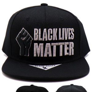 Black Pride Black Eagle BLM Fist Snapback Hat